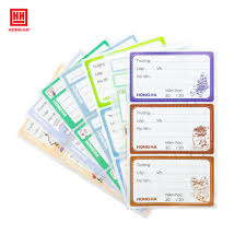 Nhãn vở học sinh Hồng Hà 3595